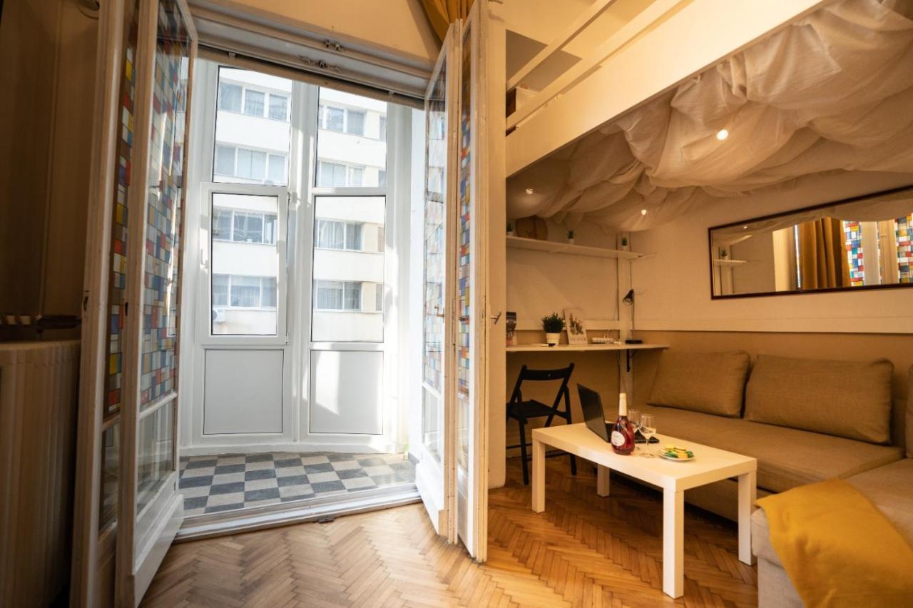 Cozy Studio Cismigiu Garden Lejlighed Bukarest Eksteriør billede